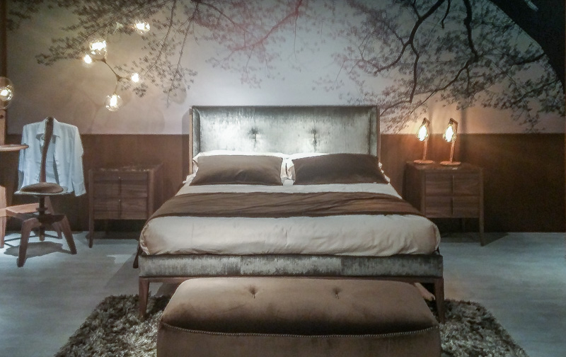 Кровать в стиле арт деко от Volpi (GIMO)