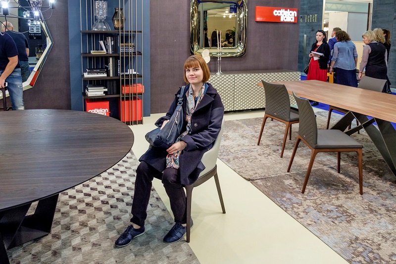 Мебель Cattelan Italia на выставке в Москве