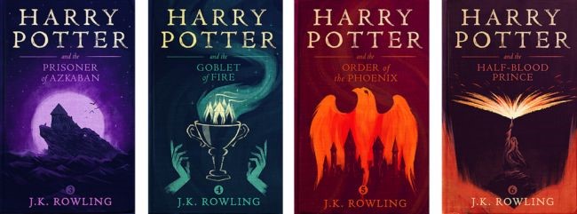 Дизайн обложек романов о Гарри Поттере 