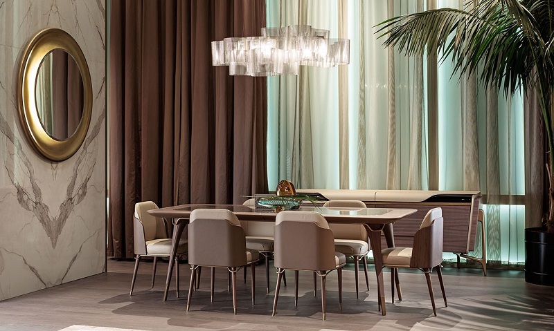 Комплект мебели для столовой итальянской фабрики Turri