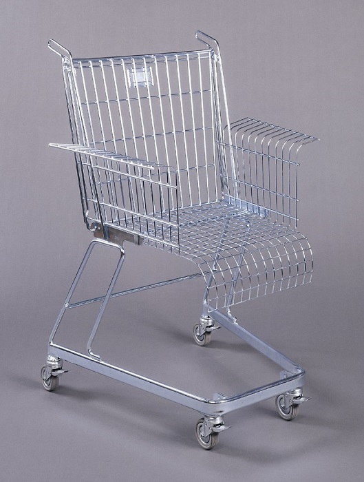 Кресло-тележка созданная Фрэнком Шрейнером (Frank Schreiner) и называемая «Отдых потребителя» (Consumer’s Rest)