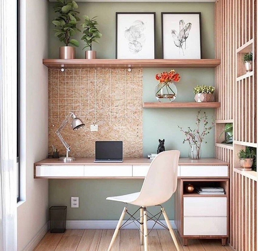 Домашнее рабочее место: 50 идей интерьера кабинета. Красивые интерьеры и дизайн