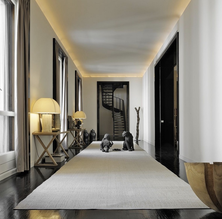 Дизайн квартиры Джорджио Армани в Милане